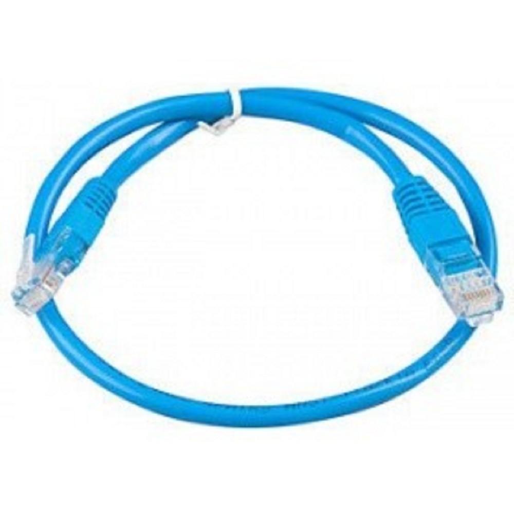 Exegate EX241495RUS Патч-корд UTP-RJ45-RJ45-5e-2M-BL, UTP, cat.5e, 2м, синий