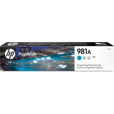 Картридж HP 981A струйный голубой (6000 стр), J3M68A