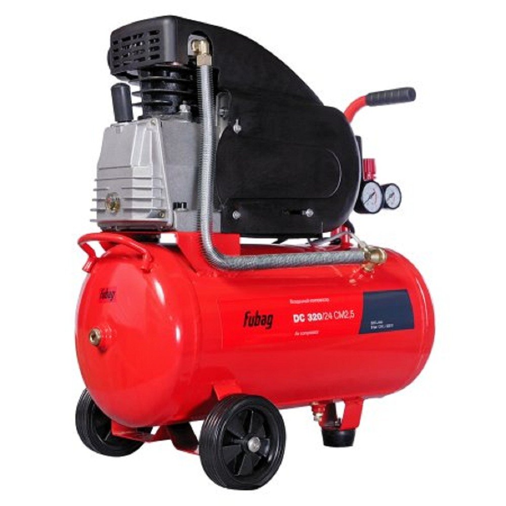 FUBAG DC 320/24 CM2.5 Компрессор [614319530/29838182] {320 л/мин_24л_8бар_1.8кВт}