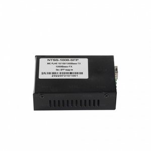 NTSS Медиаконвертер NTSS с RJ45 портом 10/100/1000Base-TX/1000Base-FX, без SFP модуля, расстояние передачи до 3,20,40,60,80,120,160,200 км, DC 5В 2А NTSS-1000-SFP