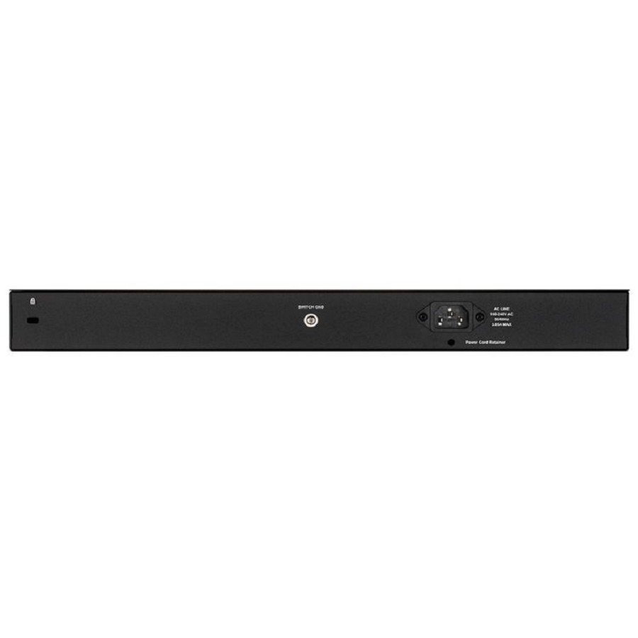 D-Link DGS-1210-28P/ME/B2A Управляемый L2 коммутатор с 24 портами 10/100/1000Base-T и 4 портами 1000Base-X SFP (24 порта PoE 802.3af/at, PoE-бюджет 193 Вт)
