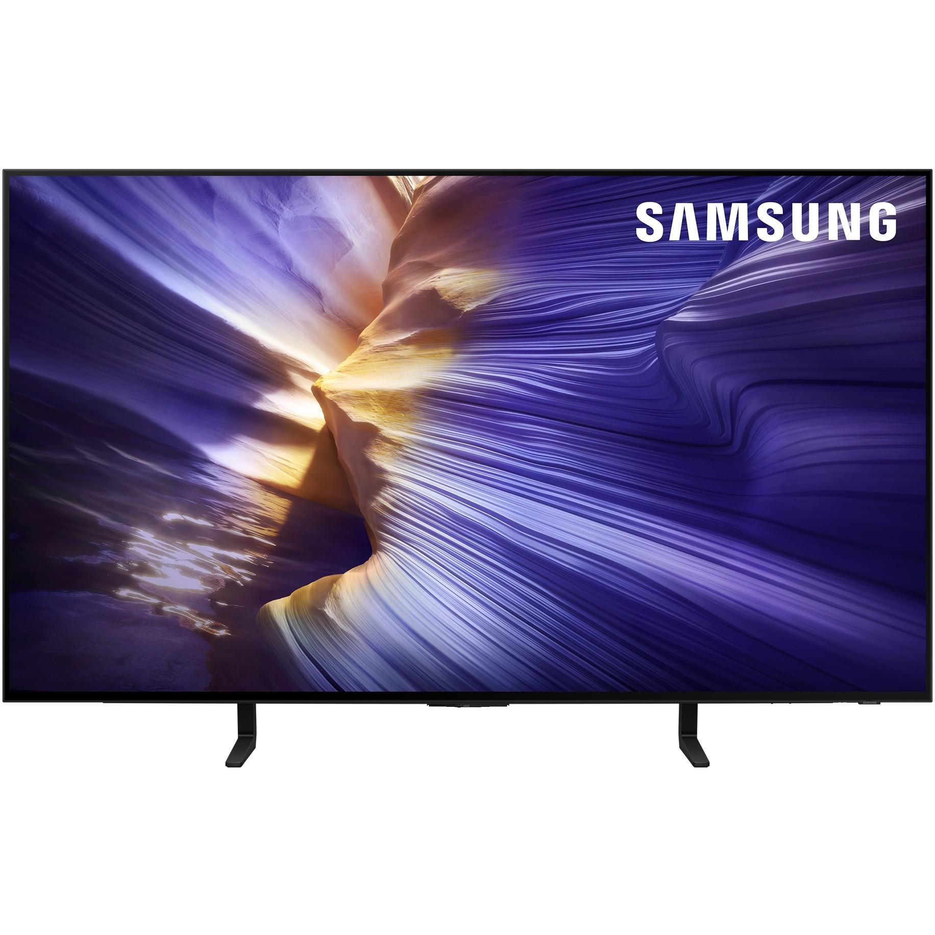 Samsung 48" QE48S90FAEXRU Series 9 черный графит 4K Ultra HD 120Hz DVB-T2 DVB-C DVB-S2 USB WiFi Smart TV