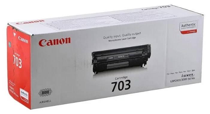 Картридж CANON 703  2000 стр, 7616A005