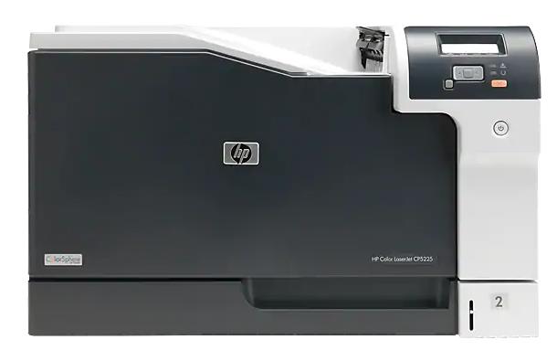 Принтер HP Color LaserJet Professional CP5225dn (A3, 600dpi, 20(20)ppm, 192Mb, Duplex, 2trays 250+100, USB/LAN), CE712A#B19