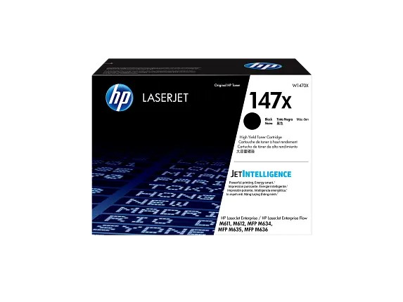 Картридж HP 147X лазерный черный повышенной ёмкости (25200 стр), W1470X