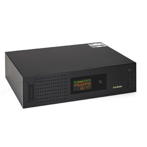 Exegate EX293852RUS ИБП ExeGate ServerRM UNL-3000.LCD.AVR.2SH.3C13.USB.3U <3000VA/1800W, Color LCD, AVR, 2*Schuko+3*C13, USB, 3U, установка в стойку, Black>