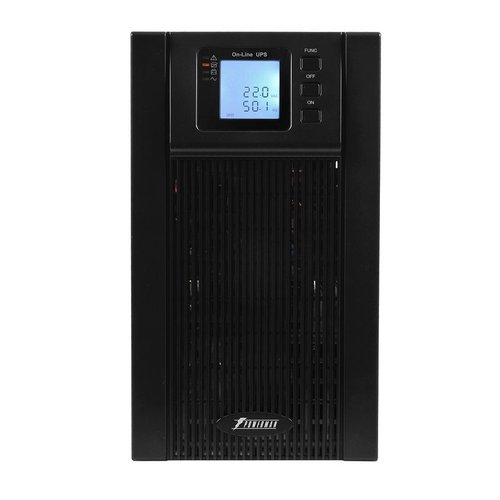 ИБП POWERMAN Online 3000 plus, LCD, двойного преобразования, 3000ВА, 2700Вт, 2 евророзетки с резервным питанием, USB, RS232, слот SNMP, разъем EPO, внешний блок батарей (в комплект не входит),  191 х 460 х 337 мм., 11 кг./ UPS POWERMAN Online 3000 plus, LCD, dual conversion, 3000VA, 2700W, 2 eurosockets with backup power, USB, RS232, SNMP slot, RJ11 / RJ45 protection, external battery pack (not included), 191 х 460 х 337 mm, 11 kg., POWERMAN Online 3000 Plus