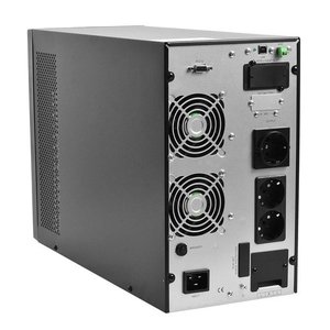 ИБП POWERMAN Online 3000 plus, LCD, двойного преобразования, 3000ВА, 2700Вт, 2 евророзетки с резервным питанием, USB, RS232, слот SNMP, разъем EPO, внешний блок батарей (в комплект не входит),  191 х 460 х 337 мм., 11 кг./ UPS POWERMAN Online 3000 plus, LCD, dual conversion, 3000VA, 2700W, 2 eurosockets with backup power, USB, RS232, SNMP slot, RJ11 / RJ45 protection, external battery pack (not included), 191 х 460 х 337 mm, 11 kg., POWERMAN Online 3000 Plus