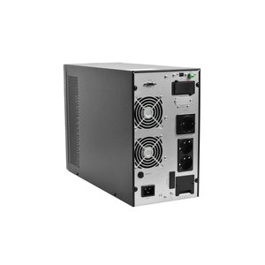 ИБП POWERMAN Online 3000 plus, LCD, двойного преобразования, 3000ВА, 2700Вт, 2 евророзетки с резервным питанием, USB, RS232, слот SNMP, разъем EPO, внешний блок батарей (в комплект не входит),  191 х 460 х 337 мм., 11 кг./ UPS POWERMAN Online 3000 plus, LCD, dual conversion, 3000VA, 2700W, 2 eurosockets with backup power, USB, RS232, SNMP slot, RJ11 / RJ45 protection, external battery pack (not included), 191 х 460 х 337 mm, 11 kg., POWERMAN Online 3000 Plus