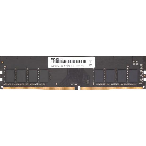 Память оперативная/ Foxline DIMM 16GB 3200 DDR4 ECC CL22 (1Gb*8), FL3200D4EU22-16G