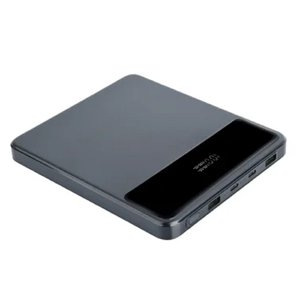 Perfeo Powerbank LAPTOP 105W 20000 mAh/LED дисплей/PD + QC 3.0/2 Type-C/2USB/Выход: 5A,max105W Black (PF_E1472)
