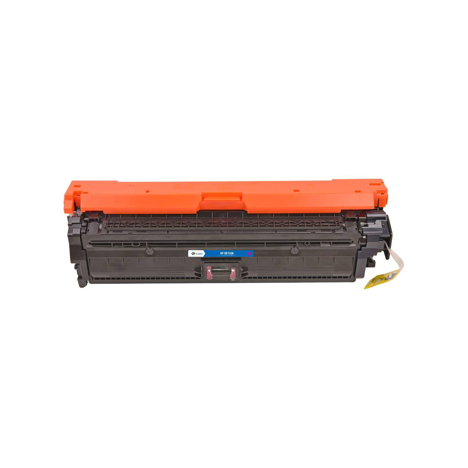 Картридж G&G, аналог HP CE743A/307A красный 7.3k с чипом, NT-CH743FM-B-S1
