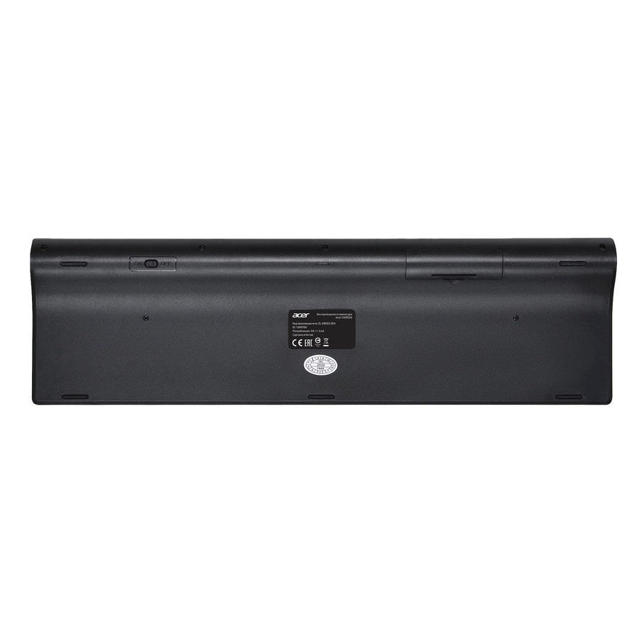Acer OKR020 [ZL.KBDEE.004] wireless keyboard USB slim Multimedia black  Клавиатура беспроводная