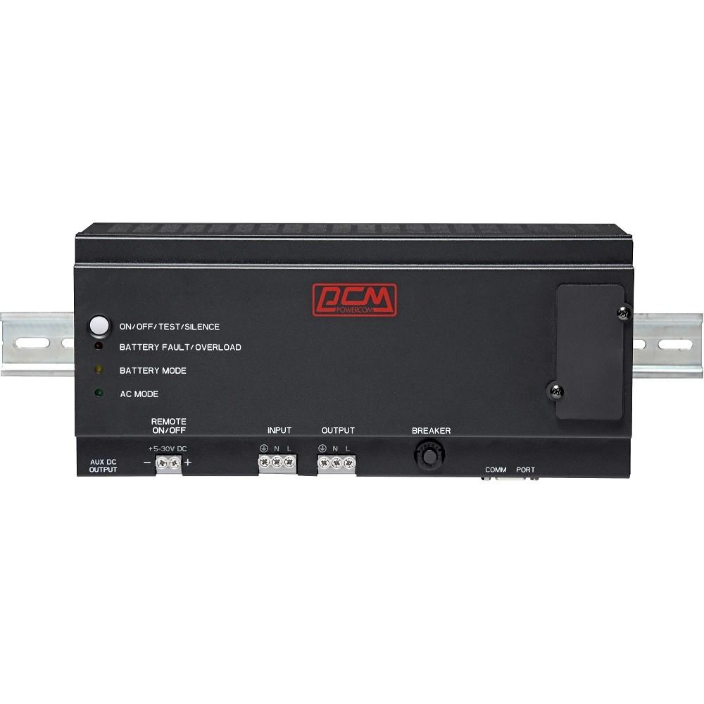 PowerCom DRU-1500 ИБП {OffLine, 1500VA/900W, крепление на DIN-рейку}