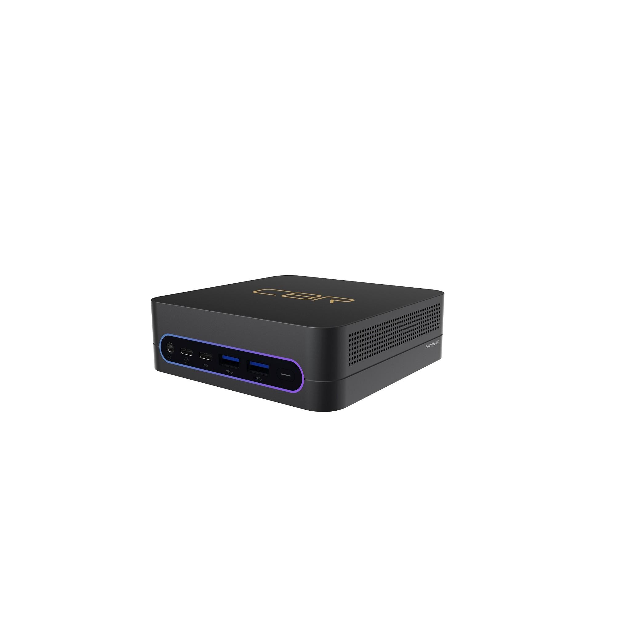 CBR MiniPC-DT009 (intel i7 13620H/0+0/W11Pro/2xUSB3.2 Gen2 10Gbps + 2xUSB3.2 Gen1 5Gbps +1xType-C2.0, 3.5мм Combo Jack, RJ-45,VESA 100х100), CBR-DT009-i7-13620H