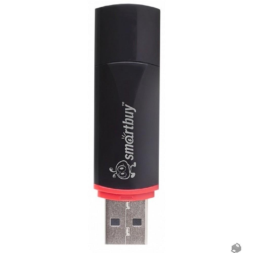 Smartbuy USB Drive 4Gb Crown Black SB4GBCRW-K