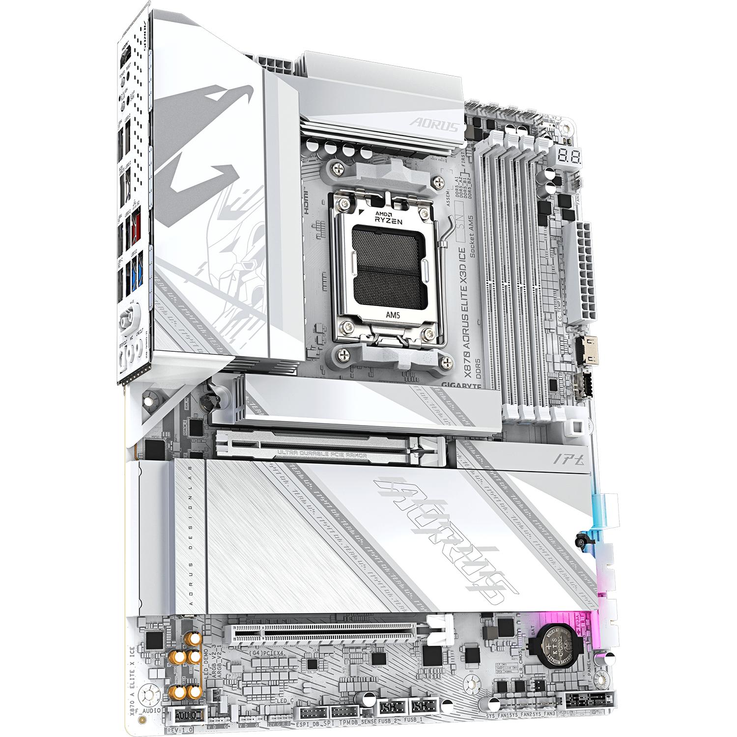Материнская плата/ X870 A ELITE X ICE