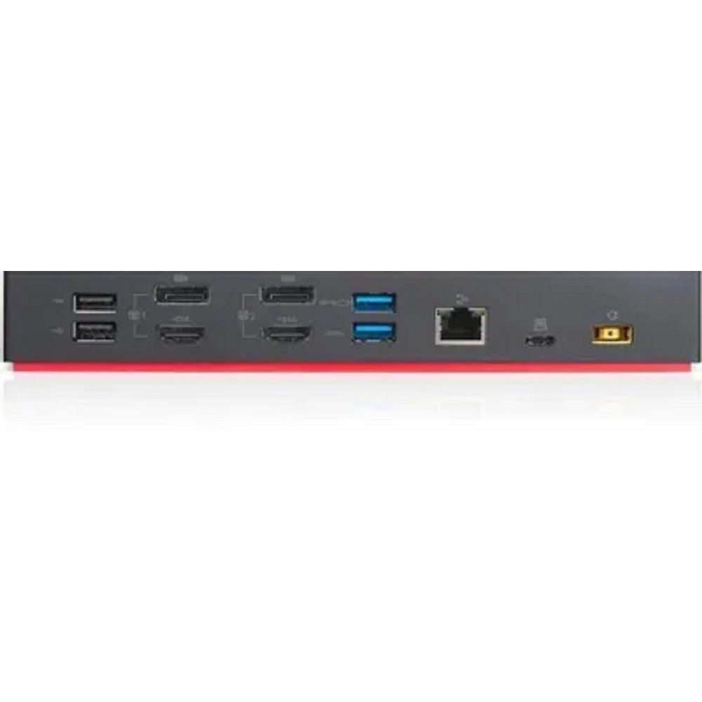 Lenovo [40AF0135CN] ThinkPad Hybrid USB-C With USB-A Dock (1xEthernet(RJ-45),2xDP,2x HDMI,1xUSB-C( Data,5V/3A power),3xUSB3.1G2(10Gbps,1always-on),2xUSB2.0,1x3.5mmStereo/MicCP,Monitors:2,IP135W/OP95W)