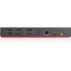 Lenovo [40AF0135CN] ThinkPad Hybrid USB-C With USB-A Dock (1xEthernet(RJ-45),2xDP,2x HDMI,1xUSB-C( Data,5V/3A power),3xUSB3.1G2(10Gbps,1always-on),2xUSB2.0,1x3.5mmStereo/MicCP,Monitors:2,IP135W/OP95W)