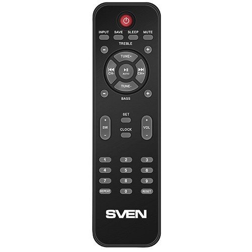SVEN AC MS-2250, черный (80Вт, FM-тюнер, USB/SD, дисплей, ПДУ, Bluetooth), SV-016722