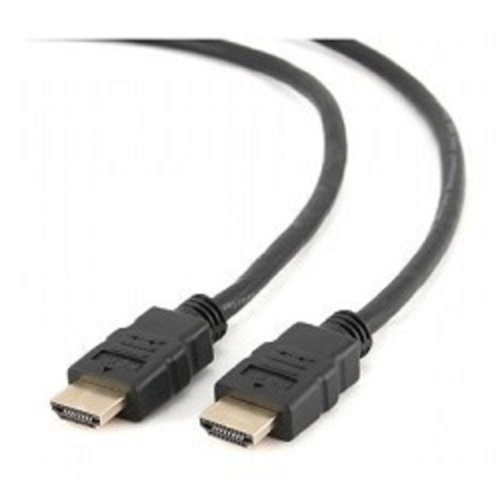 Кабель HDMI Cablexpert CC-HDMI4-0.5M, 19M/19M, v2.0, медь, позол.разъемы, экран, 0.5м, черный, пак