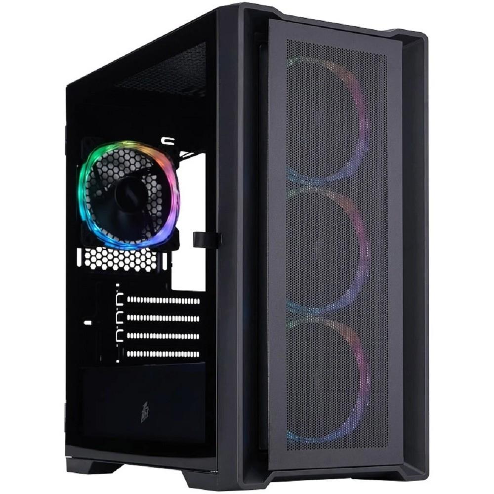 1STPLAYER TRILOBITE T4 MESH ARGB Black / mATX / 4x120mm ARGB fans / T4-BK-4FS7