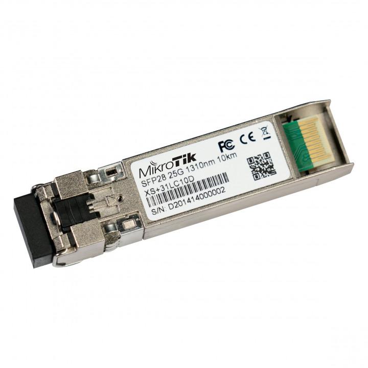 Трансивер MikroTik SFP/SFP+/SFP28 module 1/10/25G  SM 10km 1310nm, XS+31LC10D