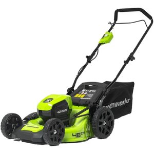 Greenworks Газонокосилка аккумуляторная Greenworks GD40LM46HP, 40V, 46 см, бесщеточная, без АКБ и ЗУ [2514407]