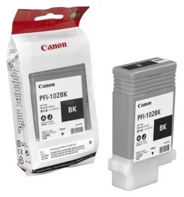 Картридж CANON PFI-102 BK черный,  130 мл, 0895B001
