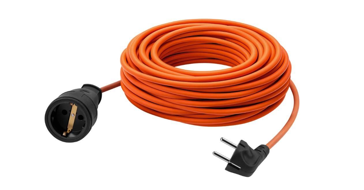 Defender Удлинитель силовой Ext2G-01-50 6А, 50м, без заземления, 99853