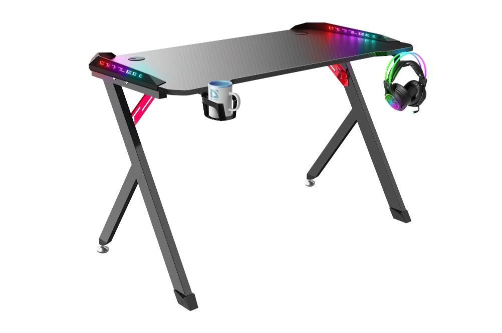 Defender Игровой стол Spirit RGB,подвес круж+гарн.,черн,120, 64389