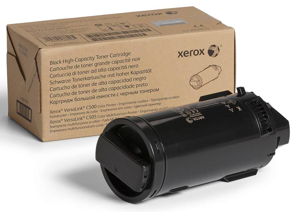 Тонер-картридж XEROX VersaLink C500/C505 черный (12,1K), 106R03887