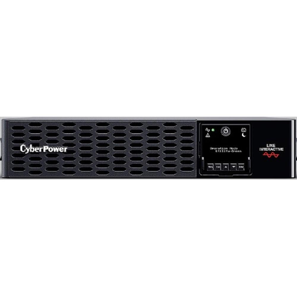 Источник бесперебойного питания CyberPower PR3000ERTXL2UA NEW Line-Interactive 3000VA/3000W USB/RS-232/EPO/Dry/SNMPslot (IEC C13 x 6, IEC C19 x 2)   (12V / 6AH х 8)
