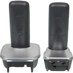Panasonic KX-TG2512RUS (серебристый) {Доп трубка в комплекте,АОН, Caller ID,спикерфон на трубке,полифония}