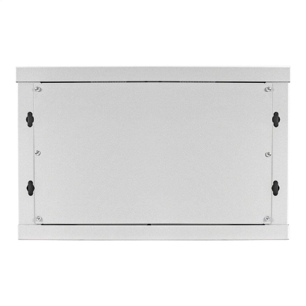 Exegate EX298611RUS Шкаф телекоммуникационный 19" настенный 6U ExeGate EC-WM-6U.450.M.GREY (19”, 6U, 600x450x370mm (ШхГхВ), передняя дверь металл, съемные боковые панели, пыле- и влагозащита IP23, све