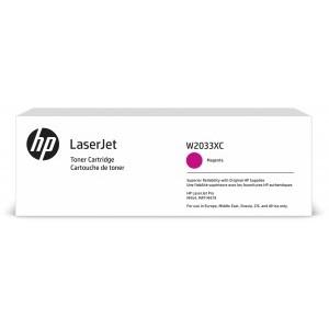 Картридж лазерный HP 415X W2033XC пурпурный (6000стр.) для HP CLJ Ent Flow M681z/682z/681f/681dh (техн.упак)