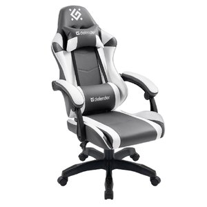 Игровое кресло Fortune Серый/белый,класс 4,PU DEFENDER, 64026