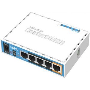 MikroTik RB952Ui-5ac2nD Беспроводной маршрутизатор, hAP ac Lite 2.4+5 ГГц, 802.11a/b/g/n/ac, MIMO 2x2, 5x Ethernet