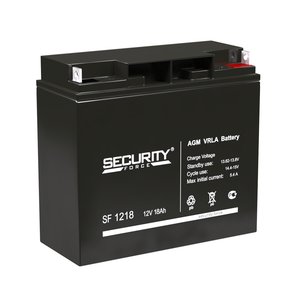 Аккумуляторная батарея Security Force SF 1218, 4614030010012
