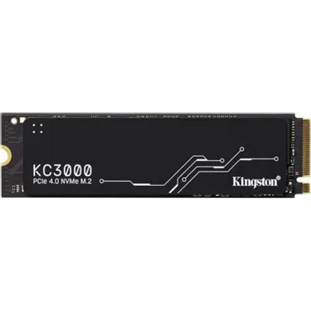 Твердотельный накопитель Kingston SSD 1TB KC3000 M.2 2280 PCIe 4.0 x4 NVMe R7000/W6000MB/s 3D TLC MTBF 2M 800TBW Retail 1 year, SKC3000S/1024G