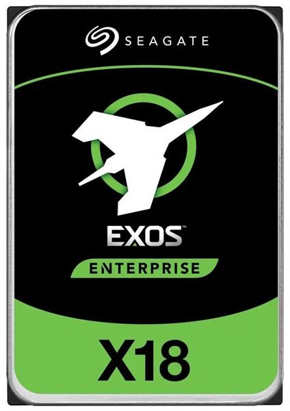 Жесткий диск Seagate Exos X18 HDD 3.5" SAS 14Tb, Exos X18, 7200 rpm, 256Mb buffer, 512e/4kn, CMR, ST14000NM004J, 1 year