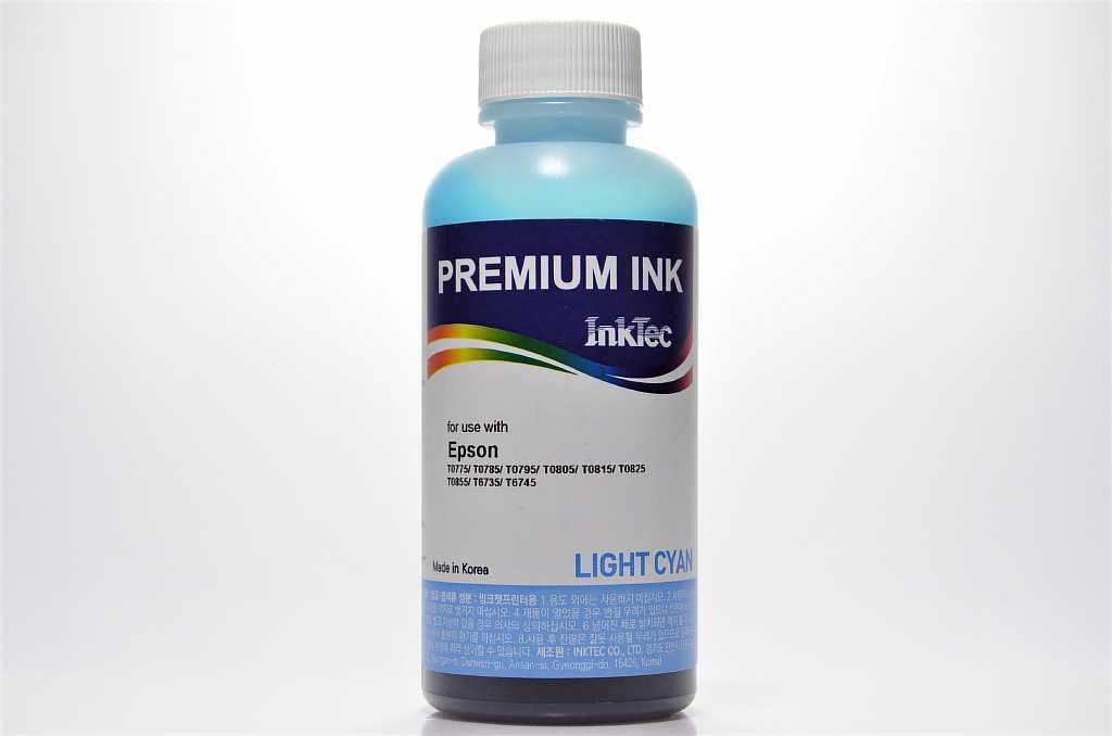 Чернила InkTec (E0010) для Epson R270 (T0825), CL, 0,1 л. (ориг.фасовка), E0010-100MLC