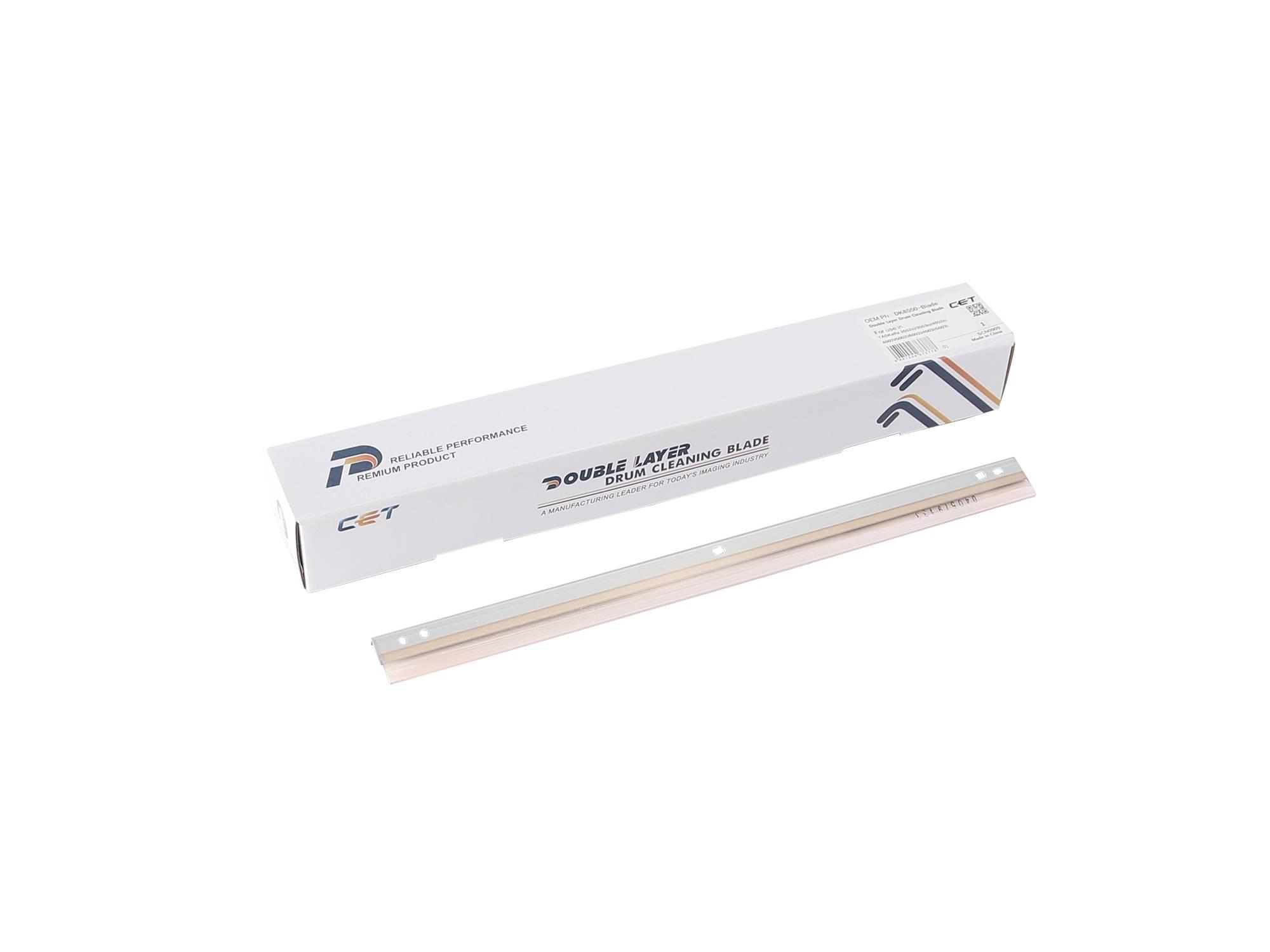 Ракель (Wiper Blade) для Kyocera TASKalfa 2553ci/3252ci/3253ci (двухслойный) 300000 стр. (DK8550-Blade/DK8350-Blade) CET, CET281110