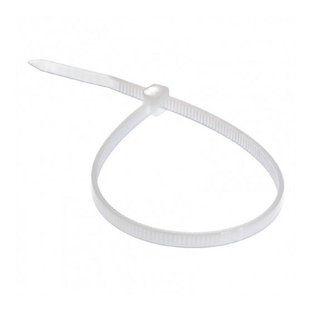Rexant (07-0200) Хомут nylon  4.0х200(3,5х200) мм 100 шт  белый