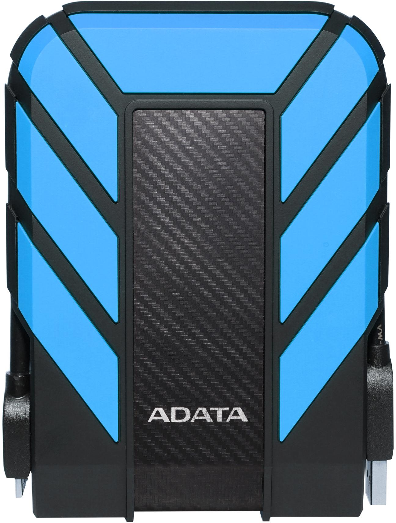 Внешний накопитель External HDD ADATA 1TB USB 3.2 Gen 1 COLOR BOX blue, AHD710P-1TU31-CBL
