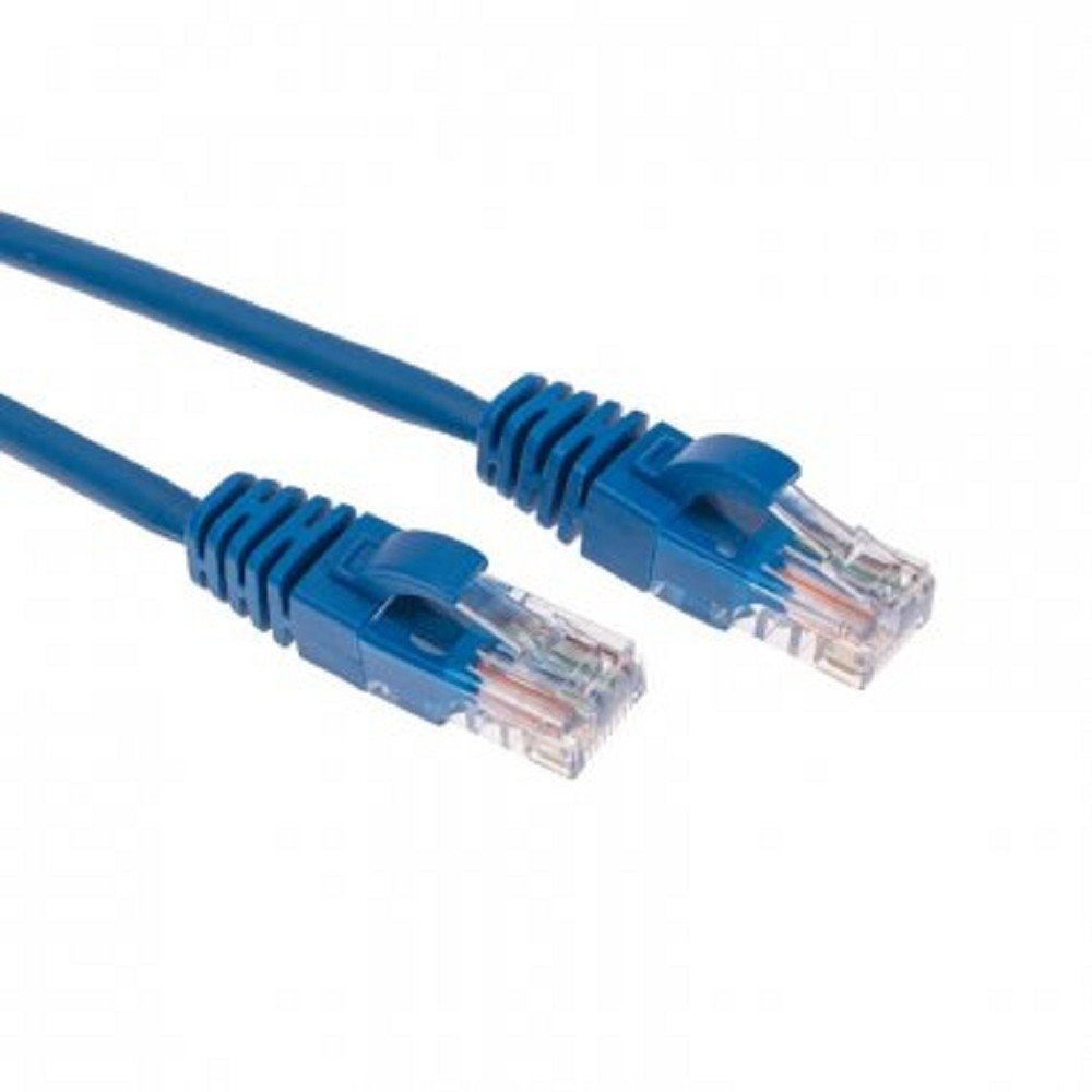 Rexant (02-0294-1) Патч-корд U/UTP, CAT 6, RJ45-RJ45, 26AWG, LSZH, синий, 1м