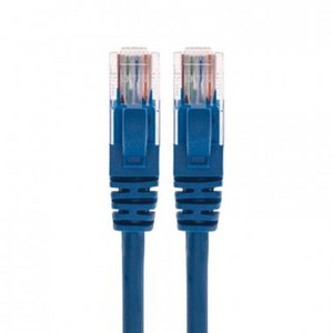 Rexant (02-0294-1) Патч-корд U/UTP, CAT 6, RJ45-RJ45, 26AWG, LSZH, синий, 1м