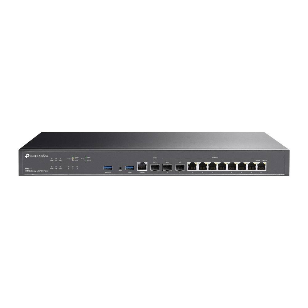TP-Link ER8411 VPN-маршрутизатор Omada с портами 10 Гбит/с