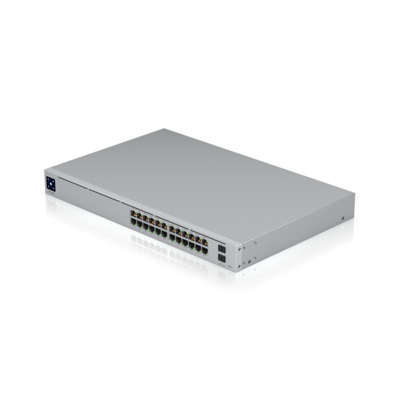 Коммутатор/ 24-port, Layer 3 switch capable of high-power PoE++ output.400W total PoE availability, USW-Pro-24-POE
