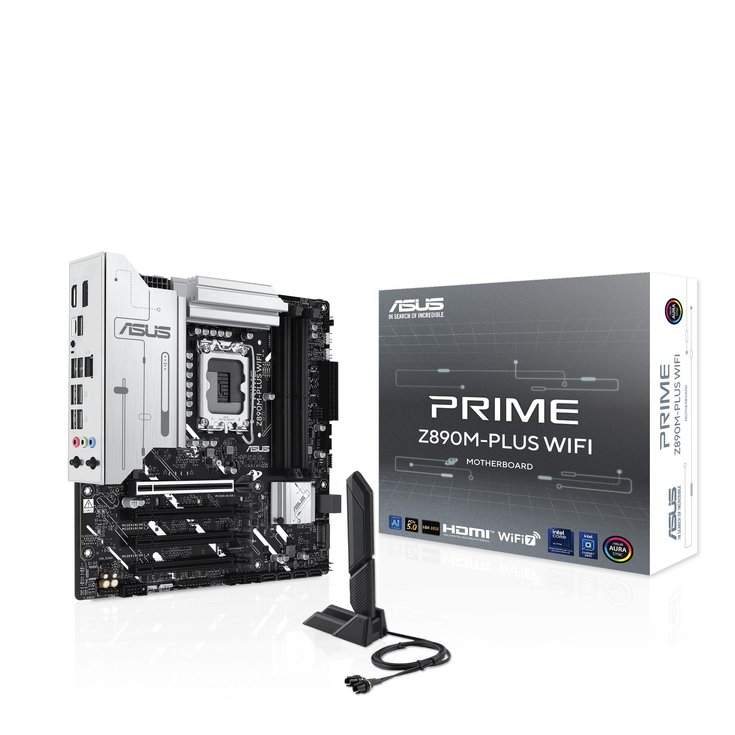 Материнская плата/ PRIME Z890M-PLUS WIFI  90MB1J80-M0EAY0